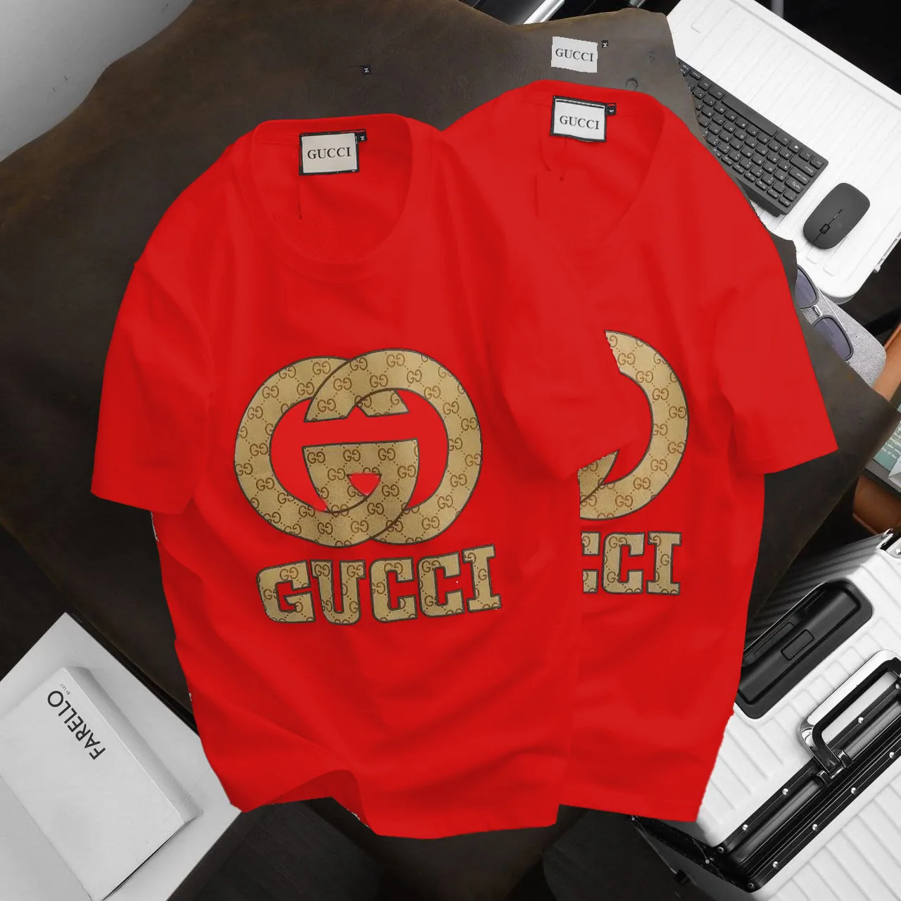 Premium Combed Cotton Red T-Shirt