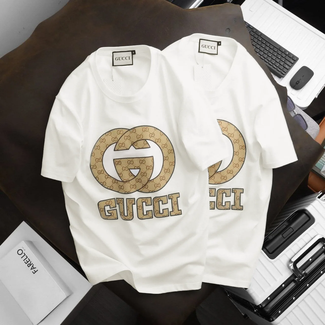 Premium Combed Cotton White T-Shirt